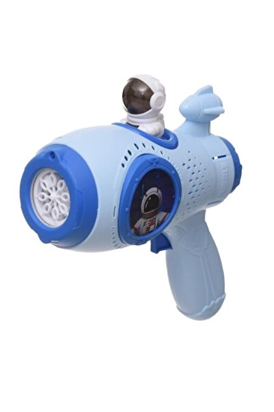 Toy Pistol electric cu bule, Pistol spațial cu bule, Albastru