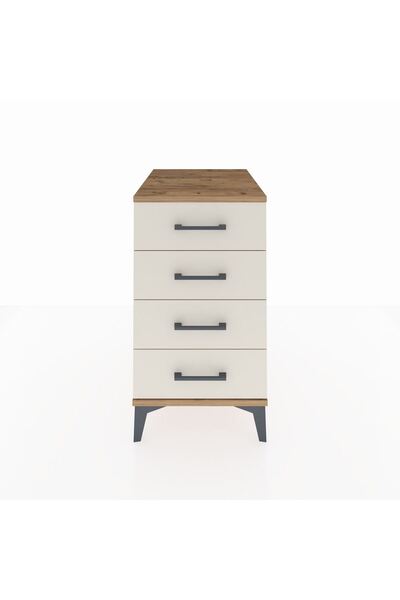 Dienni Kronos Komodin 4 Çekmeceli 44x59x80 Çam-Aytaşı