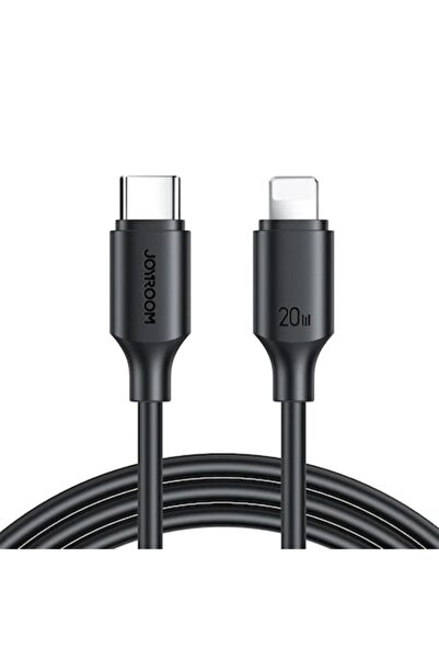 Joyroom Type-C to Lightning Cable, Fast Charging, PD20W, 480Mbps, 2m, (S-CL020A9), Black