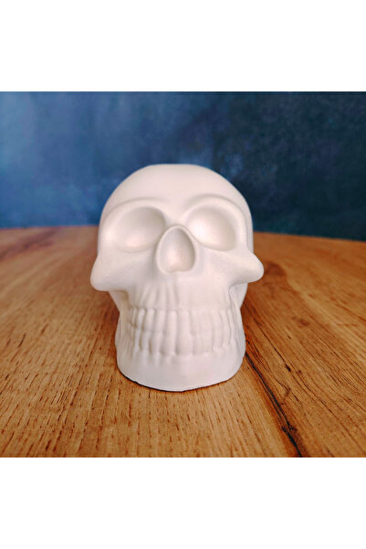 OEM Figurina din ipsos Craniu 3D, 10x8x7cm