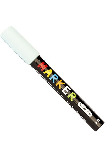 M&G Online Acrylic paint marker, round tip, 2mm, light green, M&G