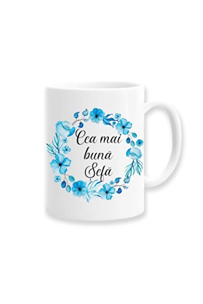 OEM Cană personalizată pentru șef cu mesajul „Cel mai bun șef”, Betaprint, 33...