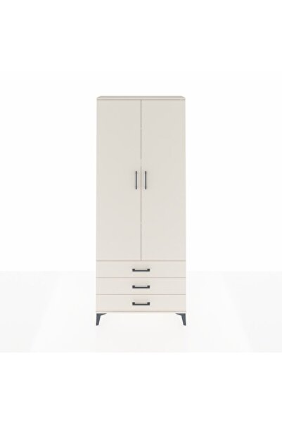 Dienni Arges Dolap 4 Raflı 3 Çekmeceli 2 Kapaklı 88x30x221 Aytaşı-Aytaşı