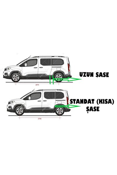 TUNAX OTO PARTNER PANEL VAN KISA ŞASE NOKTALI YAN BASAMAK 2019 2020 2021 2022 2023 2024 2025 2026 2027