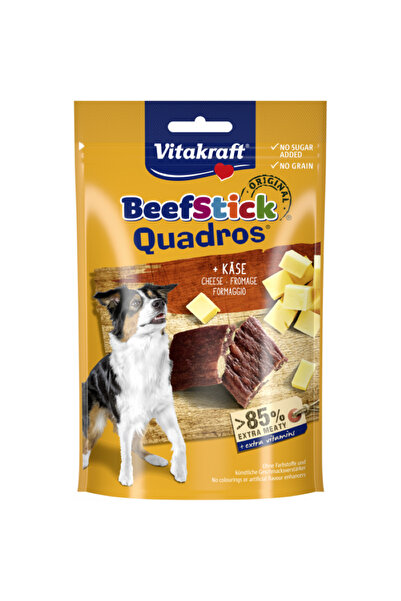 Vitakraft Beef Stick Quadros Cheese, 70g, Dog