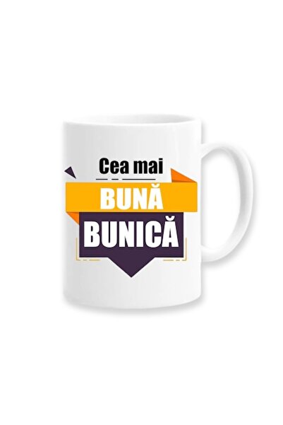 OEM Cană personalizată pentru bunică cu mesajul „Cea mai bună bunică”, model ...