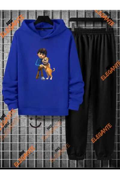 DOCE ELEGANTE Rafadan Tayfa Printed Children's Tracksuit Set