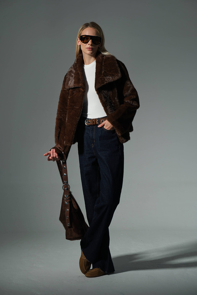 Maule Φαρδιά εφαρμογή, φαρδιά κοπή, άνετο ψηλόμεσο τζιν Palazzo, φαρδύ γυναικ...