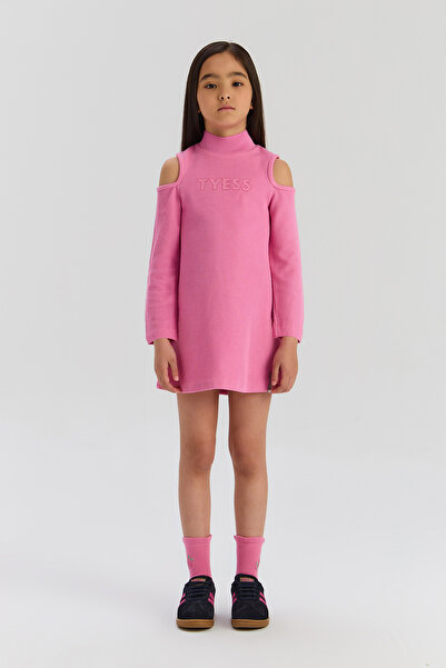 Tyess Girl Pink Dress