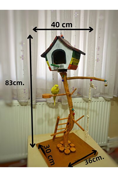 Ciko Kafes Detachable House Model Bird Playground