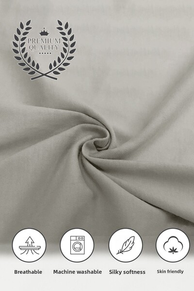 Vionel Home 100% Combed Cotton, Elastic Baby Bed Sheet, Organic Cotton, Mother's Side, Park Crib Sheet