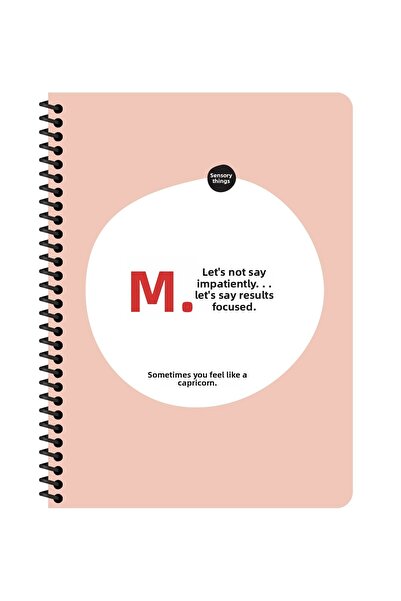 KESKİN COLOR سلسلة دفاتر ملاحظات هيسلي شيزلونج كونسيبت بمقاس 16.5×22.5 سم مع خطوط حلزونية وملصقات - قطعة واحدة