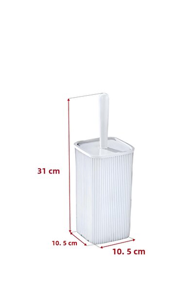 Depa Wc Brush & Toilet Brush White 2 Pieces