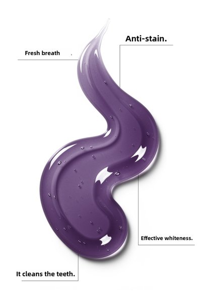 THEMUSTCARE Purple Teeth Whitening Gel, Instant Whitening Effective Teeth Whitening, 75 ml