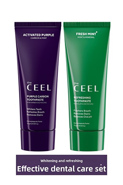 The Ceel 2-Piece Dental Care Set with Whitening and Refreshing Effects