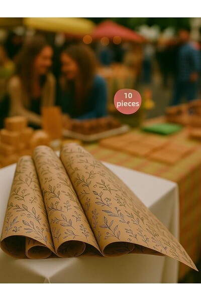 Feza Kutu Package Paper Kraft Paper Wrapping Paper Gift Paper New Year's Dowry Packaging Paper 70x100 (10 PCS)