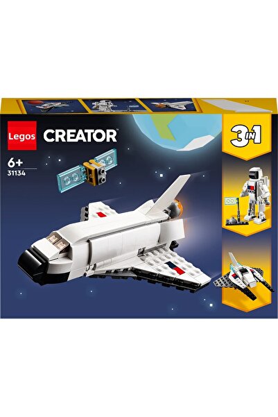 LEGO ® Creator Space Shuttle 31134 - Creative Building Set for Kids Ages 6 and Up (144 Pieces)