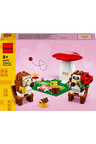 LEGO ® Iconic Hedgehog Picnic 40711 – Toy Building Set Including for Children 8+ (166P)