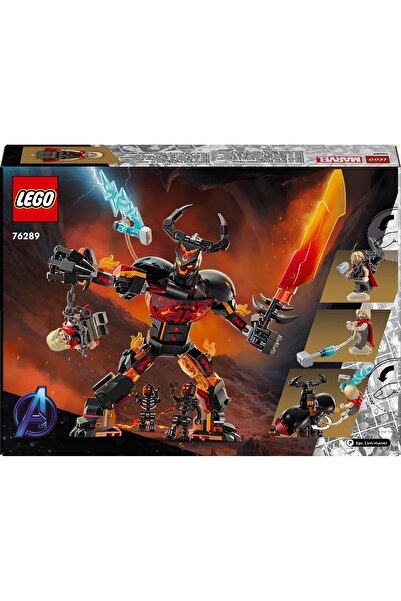 LEGO Marvel 76289 Thor vs. Surtur, 2 Minifigures