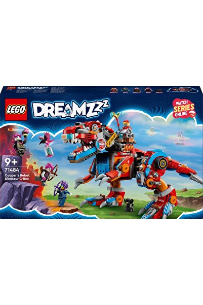 LEGO ® DREAMZzz Cooper’s Robot Dinosaur C-Rex 71484 Building Set for 9+ Year Old Kids (917 P)