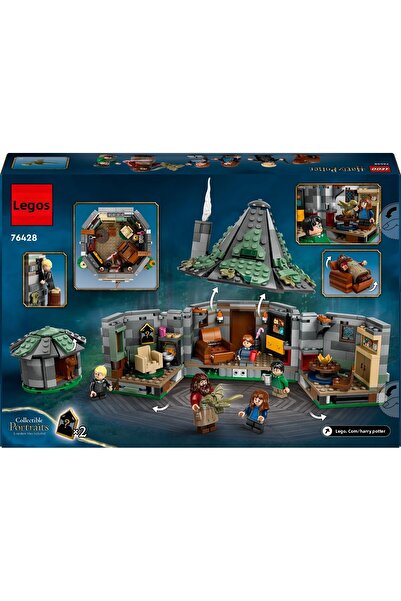 LEGO ® هاري بوتر™ كوخ هاغريد: زيارة غير متوقعة 76428 - للأطفال بعمر 8 سنوات فما فوق (896 قطعة)