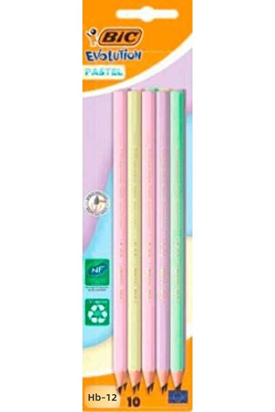 Bic قلم رصاص إيفولوشن باستيل إتش بي 10 لوكس 518978