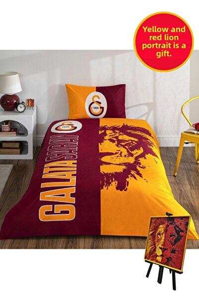 Taç Αδειοδοτημένο σετ μονόστρωμα με παπλωματοθήκη Galatasaray Şanlı Aslan με ...