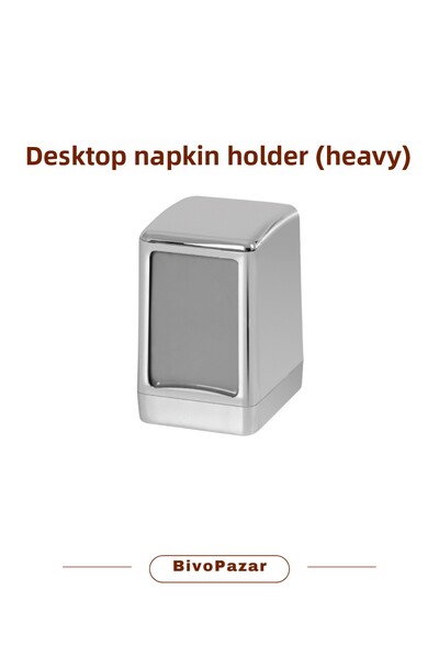 Palex Tabletop Napkin Holder (Napkin Dispenser) (Heavy Duty) Chrome