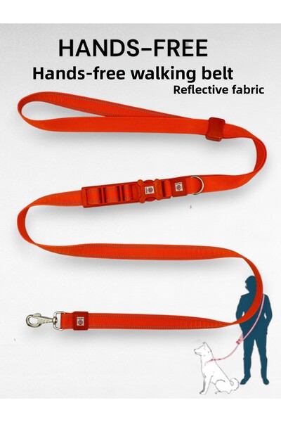 CARAMELOS Hands-Free Hands-Free Dog Walking Strap- Dog Walking Strap - Hands Free- Dog Walking Leash