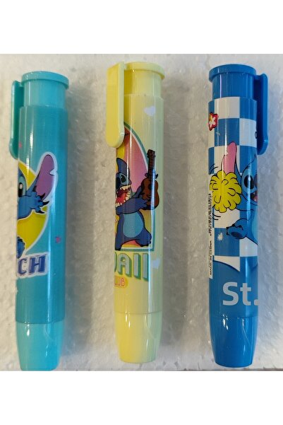 ada çanta kırtasiye 3 قطع من ممحاة السيارات متعددة الاستخدامات مع شكل ستيتش A...