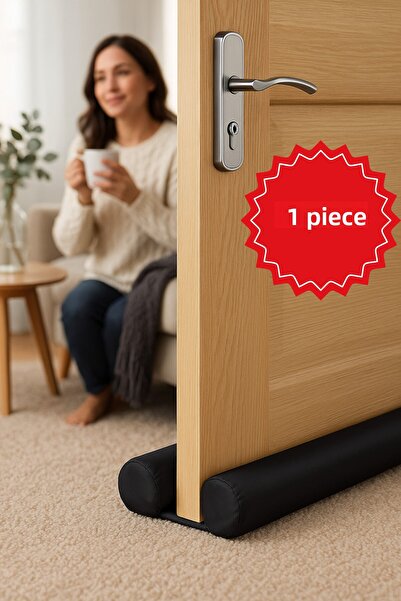 HASBY 1 قطعة تحت الباب مكافحة الرياح على الوجهين العزل الحراري الإسفنج عتبة ا...