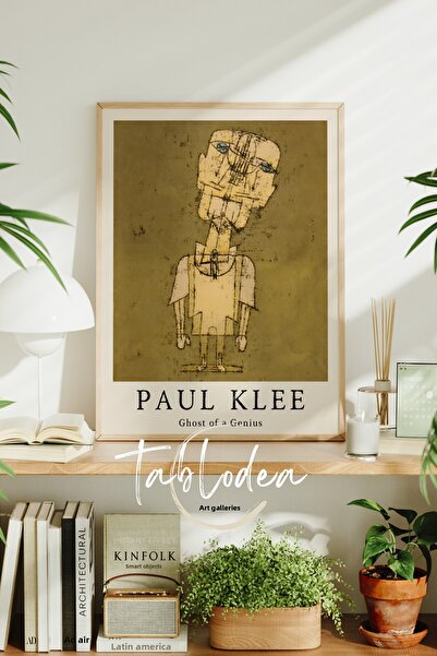 tablodea Poster înrămat vintage cu pictură de Paul Klee „Ghost Of a Genius”, ...