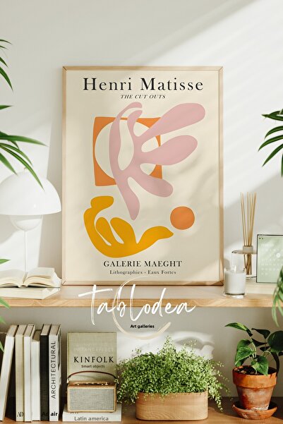 tablodea Matisse Decupajele, Tablou decorativ în stil boem, Tablou decorativ ...