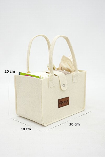 mordesign Portable Felt Bag |   Newborn Diaper Bag, Women's Bag, Home & Travel Organizer