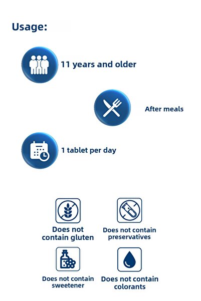 Dynavit Magnesium Citrate 200 Mg, Vitamin D 60 Tabs & Vitamin C Vitamin D3 Zinc 15 Efer - Güne Devam Package