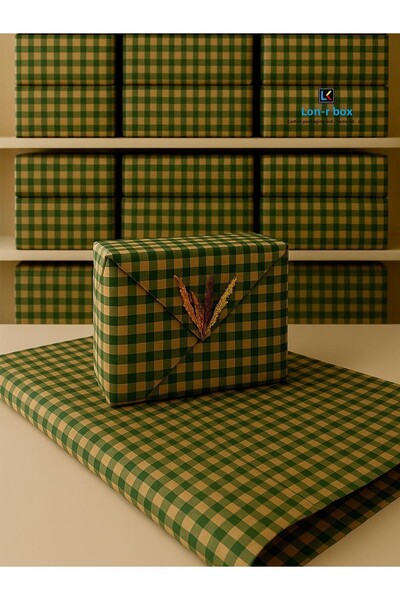 Feza Kutu Package Paper Kraft Paper Wrapping Paper Gift Paper New Year's Dowry Packaging Paper 70x100 (10 PCS)