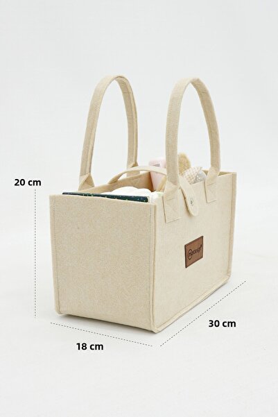 mordesign Portable Felt Bag | Newborn Diaper Bag, Women's Bag, Home & Travel Organizer