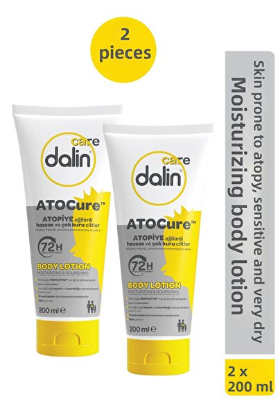 Dalin Sedar Collection Care Atocure Moisturizing Body Lotion 200 ml 2 Pieces
