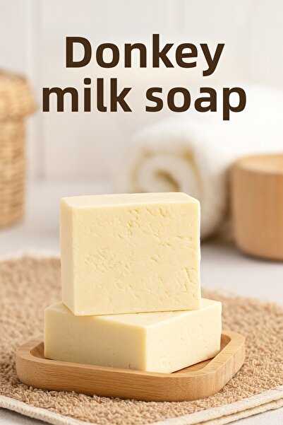 Newleaf Donkey Milk Soap – Natural Collagen Supported Face and Body Soap 110g