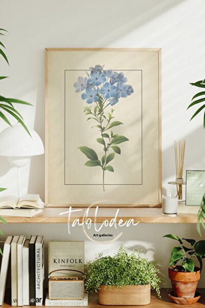 tablodea Pictură cu poster înrămat în stil vintage cu motive florale, Pictură...