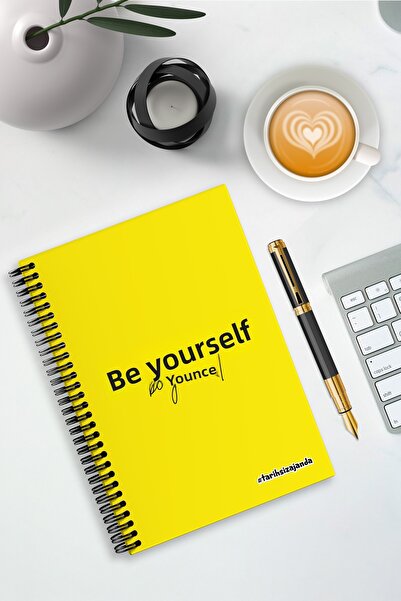 Harikalar Ofisi Be Yourself Themed Hardcover A5 Undated Academic Agenda
