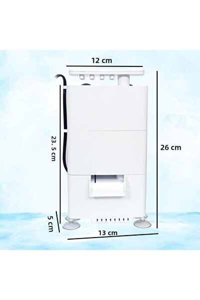 Sobo فلتر داخلي متوسط ​​الحجم منخفض المستوى Wp-338H بسعة 500 لتر/ساعة 8 واط (18)