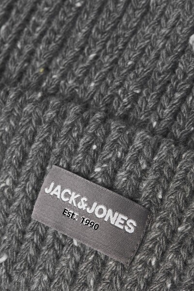 Jack & Jones JACCLIFF Сива шапка с дресинг