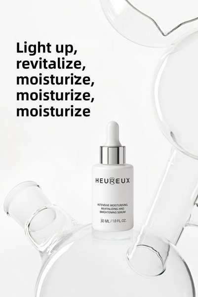 HEUREUX Moisturizing, Revitalizing and Brightening Care Serum 30 ml Niacinamide, Hyaluronic Acid