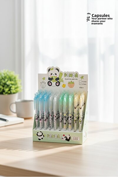 caps anlarınızı paylaştığınız ortağınız قطعتان من قلم باندا ذو رأس 0.7 وقلم شفاف