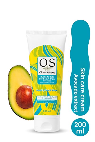 Olive Senses كريم الأفوكادو للعناية بالبشرة 200 مل