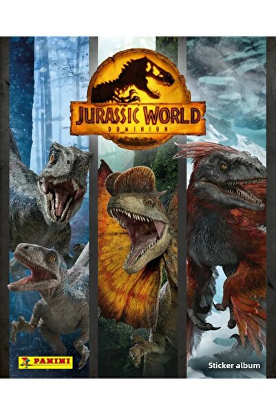 Next Plus ألبوم ملصقات بانيني المرخص - عالم الجوراسي دومينيون + حزمة من 2 (10...