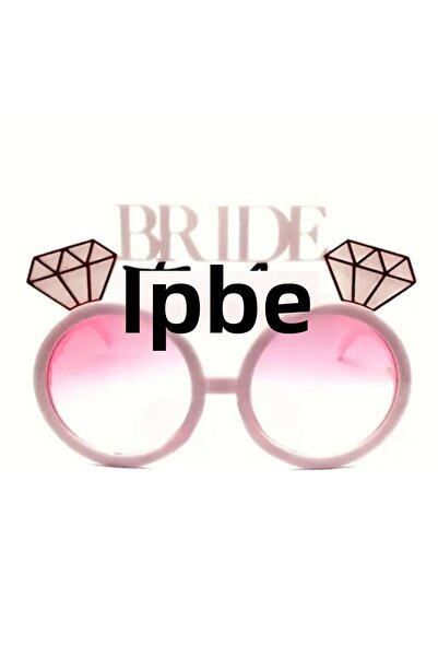 Çemrek Süs Parti Bride Glasses Bride to Be Glasses 1 Piece Bride Glasses
