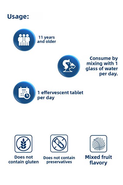 Dynavit Vitamin C Sambucus Nigra&Collagen Hyaluronic Acid Complex&Biotin 5000 Mcg - Complex Radiance Package