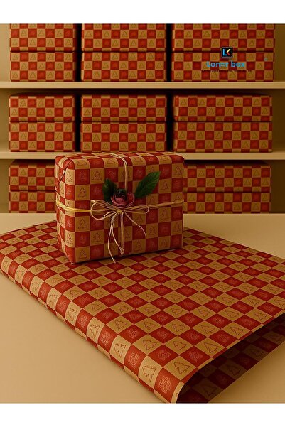 Feza Kutu Package Paper Kraft Paper Wrapping Paper Gift Paper New Year's Dowry Packaging Paper 70x100 (10 PCS)